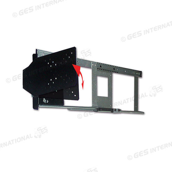 LCD-TV-taso lukoilla Tv-teline, TV20 leveys 250 mm, pituus 355-710 mm, kiinni