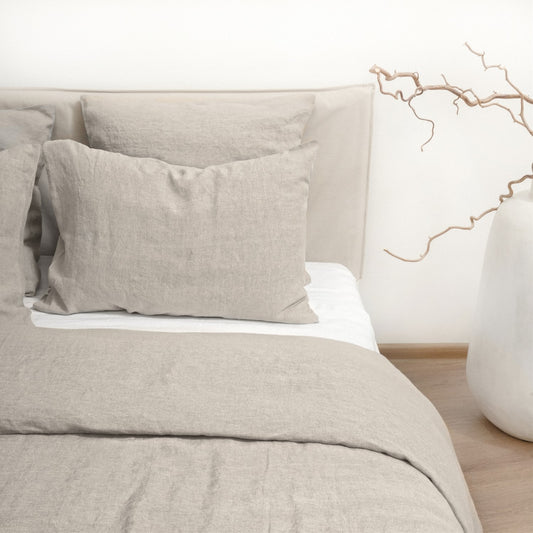 Pellava pussilakanasetti - Natural (Parivuode) - Linen Tales