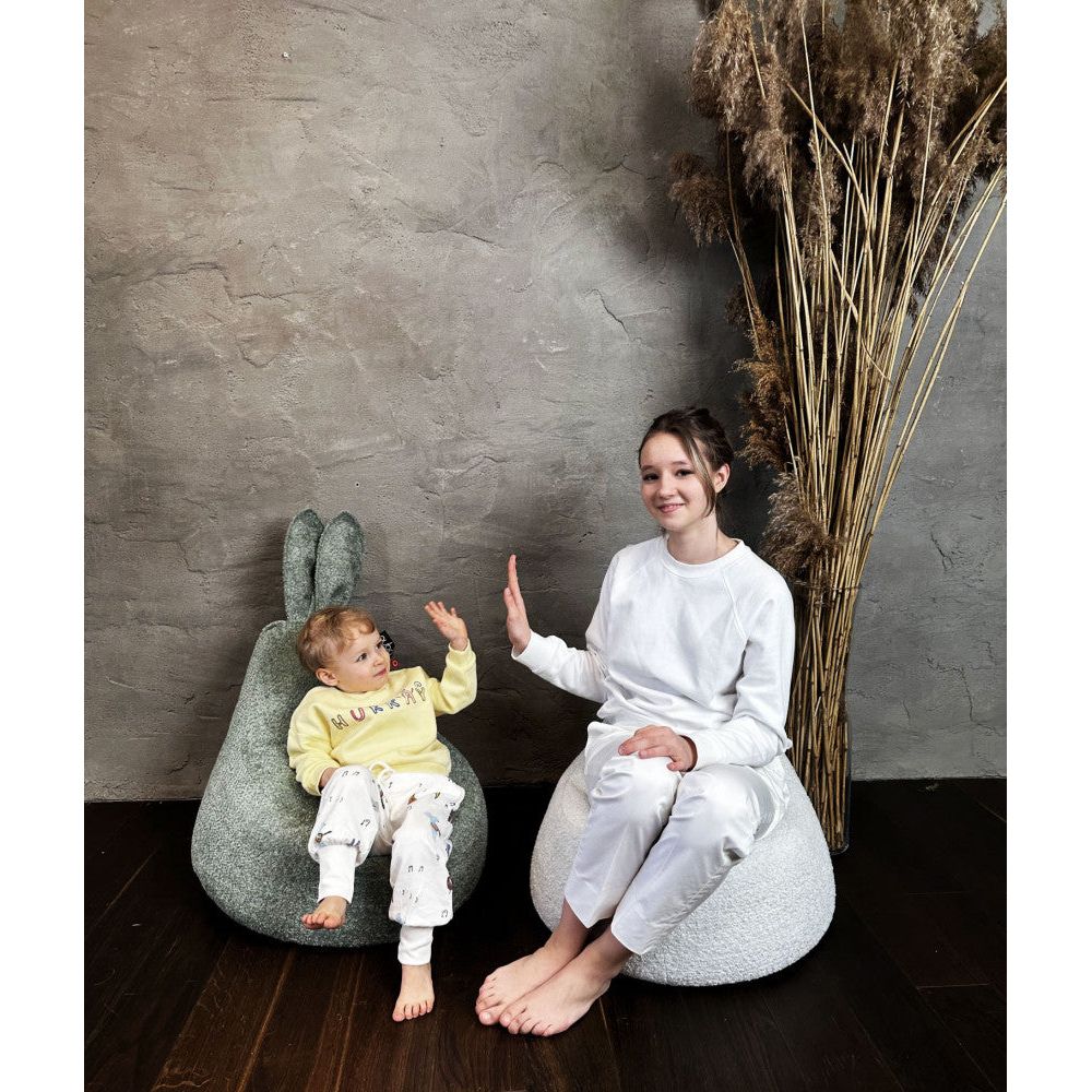 Säkkituoli Qubo™ Baby Rabbit Strawberry POP FIT