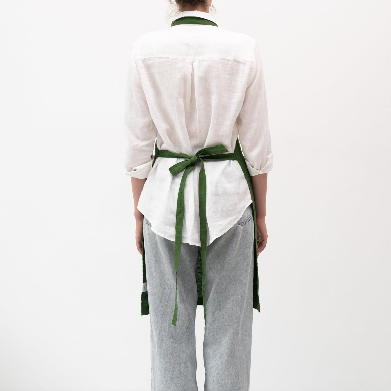 Esiliina kahdella etutaskulla Linen Tales - True Green