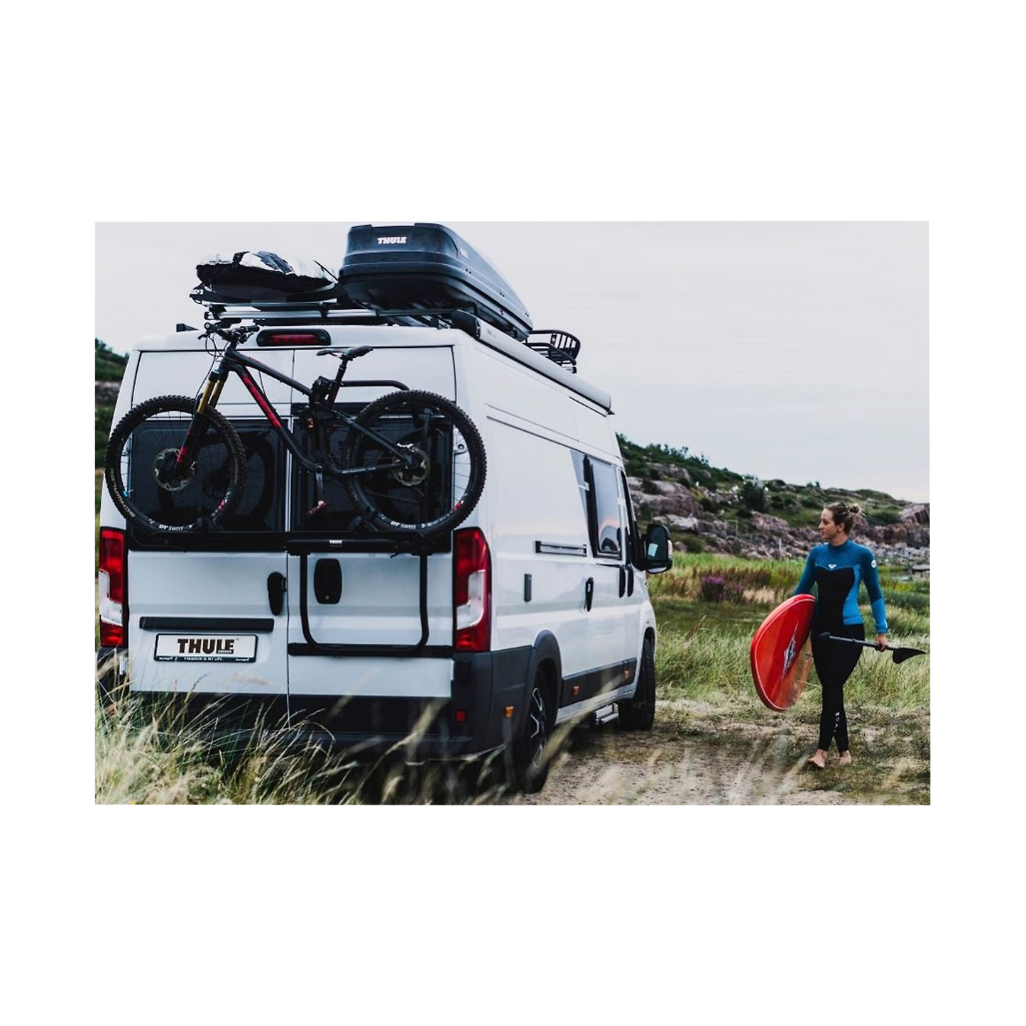 Thule polkupyöräteline Elite Van XT Ducato/Jumper/Boxer 2007-