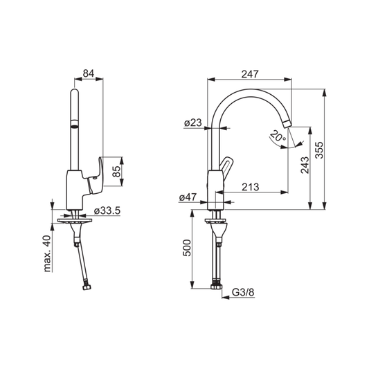 KEITTIÖHANA ORAS 1028F SAFIRA