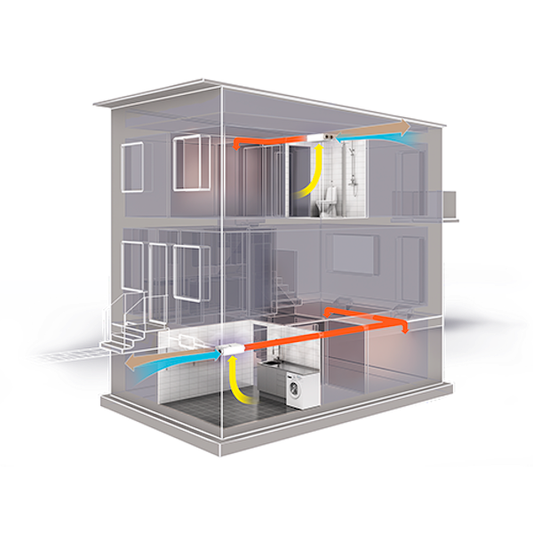 LÄPIVIENTISARJA PAX EOS LÄPIVIENTISRJ HALK 100 MM