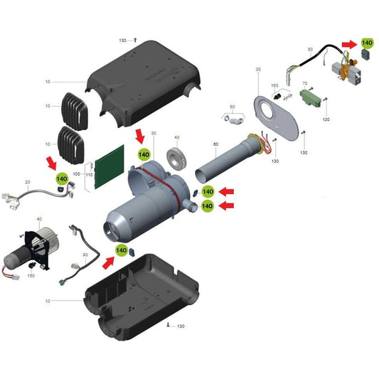 Truma VarioHeat tiivistesarja