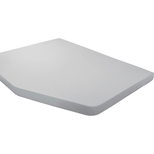 Walra-aluslakana queen size -sängylle vaaleanharmaa