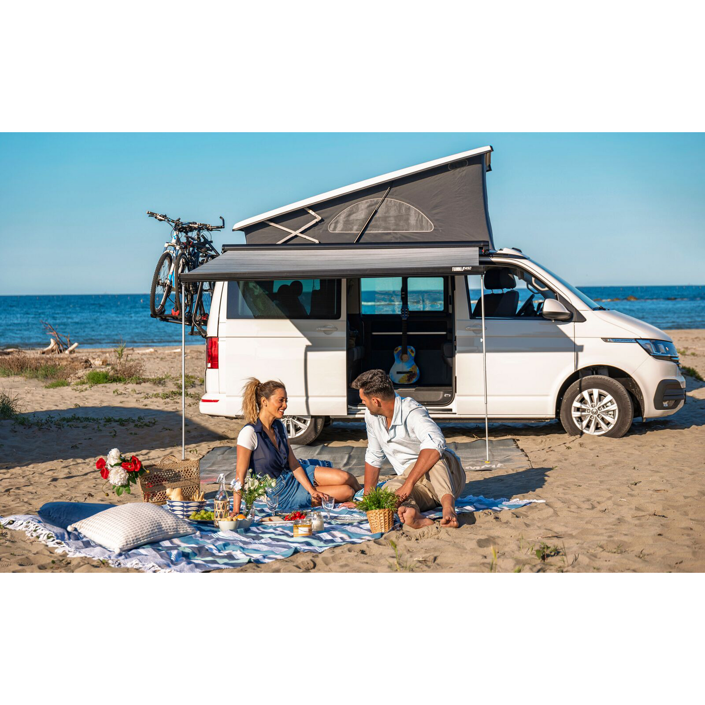 Fiamma F45s seinämarkiisi (musta/harmaa) 1,90 x 1,00 m