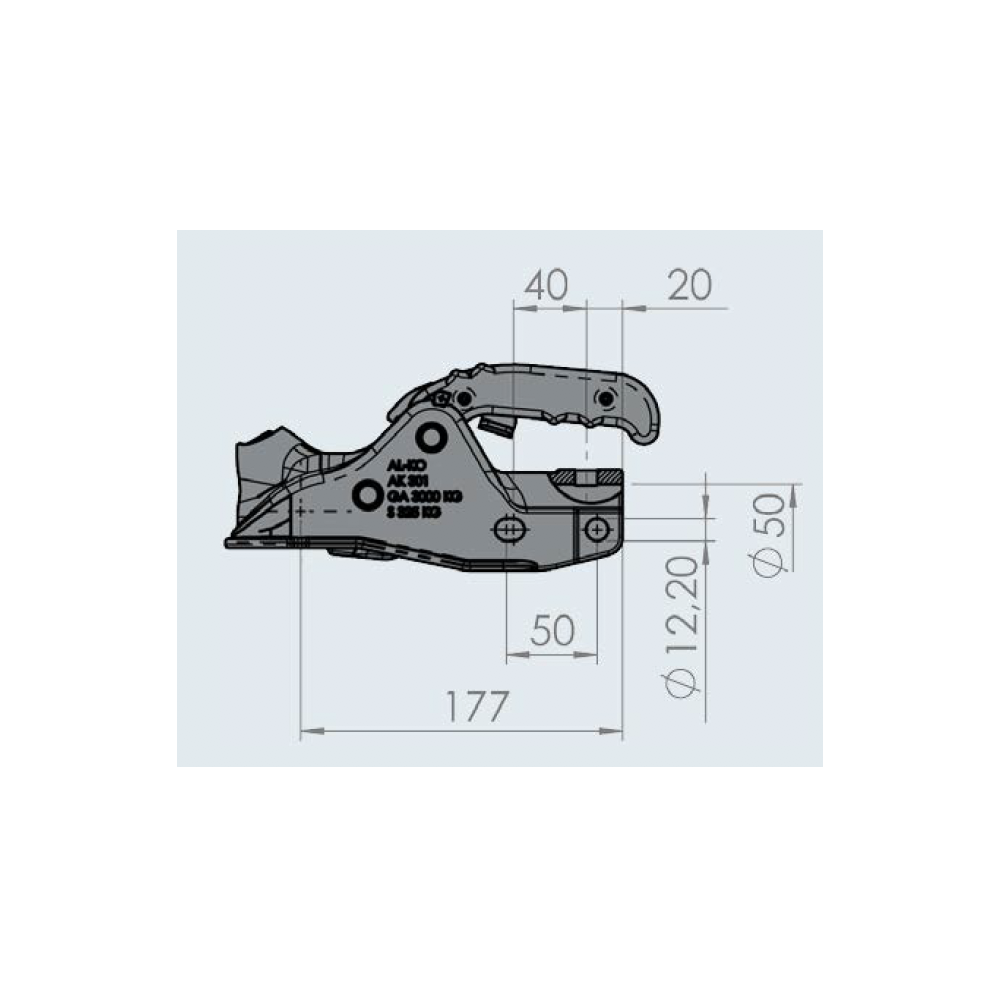 Kuulakytkin AL-KO AK 301 | 1223715 | 4003718036664 | Kotikauppa | AL-KO
