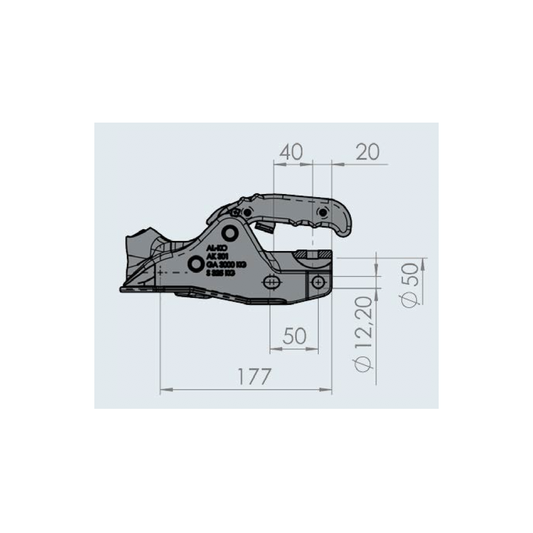 Kuulakytkin AL-KO AK 301 | 1223715 | 4003718036664 | Kotikauppa | AL-KO