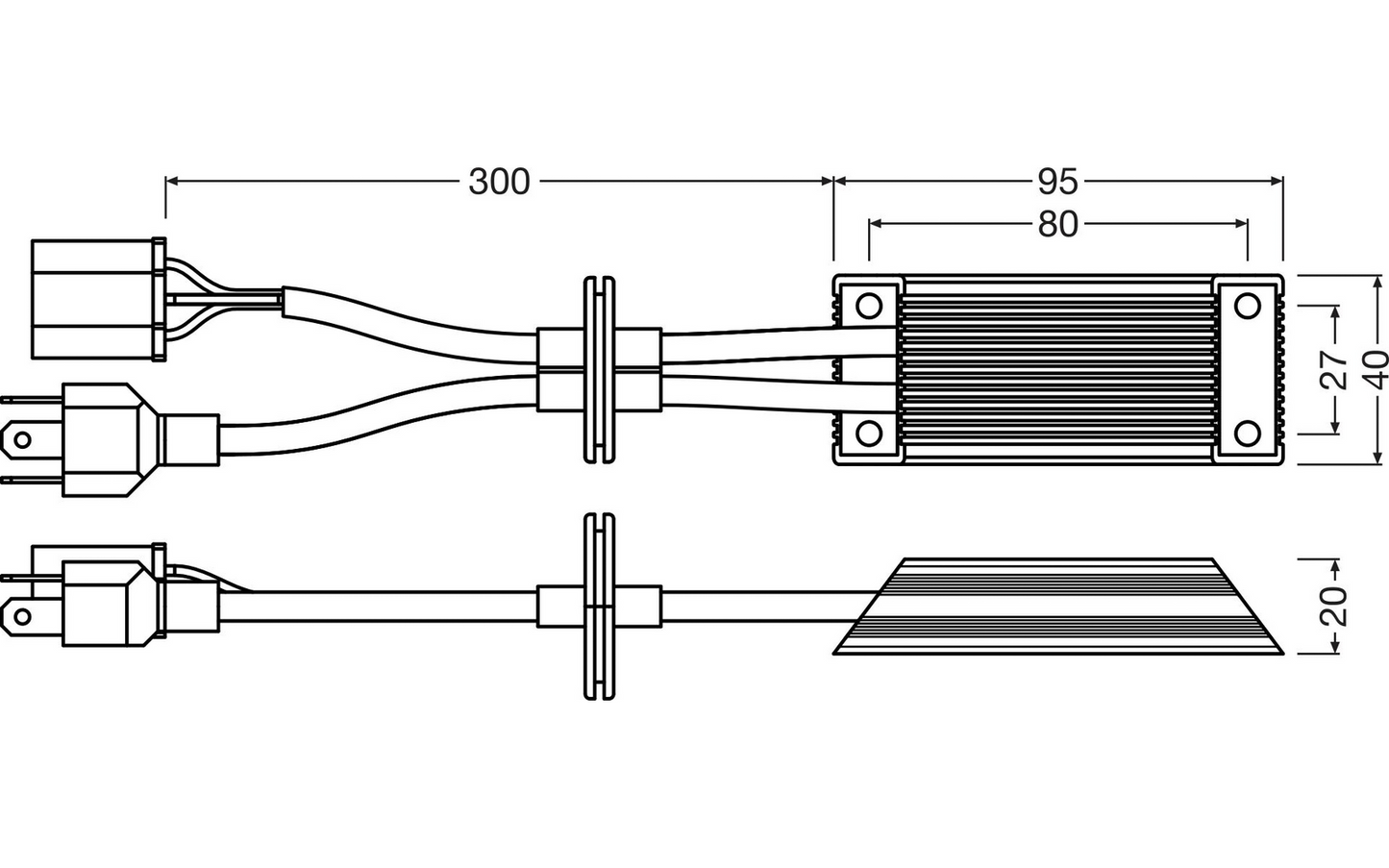 OSRAM LEDriving Smart Canbus – Virheilmoituksia estävä LED-moduul
