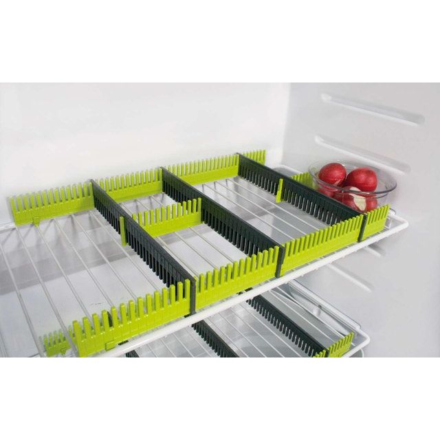 Purvario jääkaapin säilytystelineet, 8-osainen - Lime