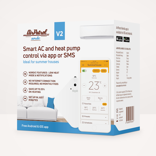 KAUKO-OHJAIN AIRPATROL NORDIC 2.0 GSM