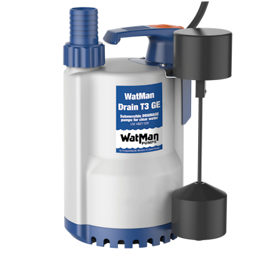 UPPOPUMPPU WATMAN WATMAN DRAIN T3 GE | 4821129 | 6415848211299 | Pumppulohja