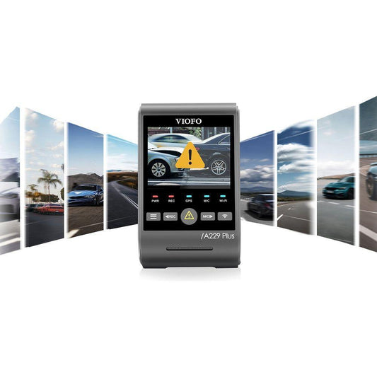Kojelautakamera VIOFO A229 PLUS 2CH 2K + 2K WiFi, GPS