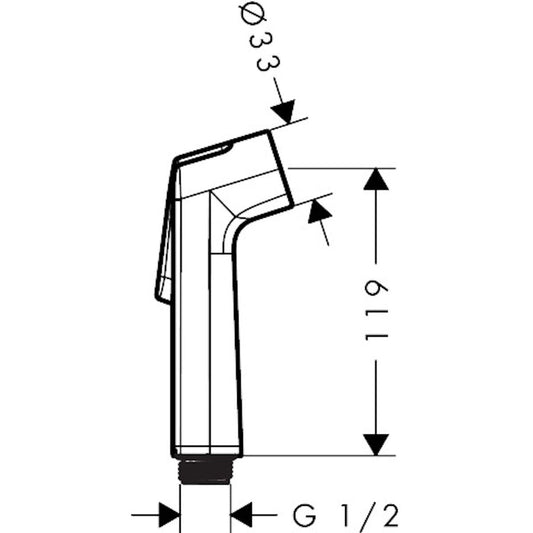 BIDETTE KÄSISUIHKU 29338670 MATTAMUSTA