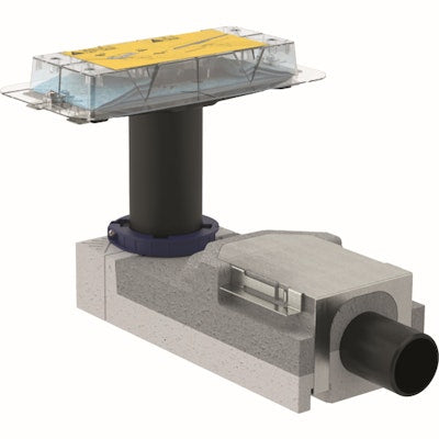 LATTIAKAIVO GEBERIT VAAKA DN50 CLEANLINE | 3311806 | 4025416364498 | Geberit | Kotikauppa