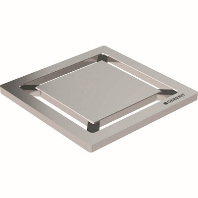NELIÖKANSI GEBERIT 80x80mm RST | 3311803 | 4025416444893 | Geberit | Kotikauppa