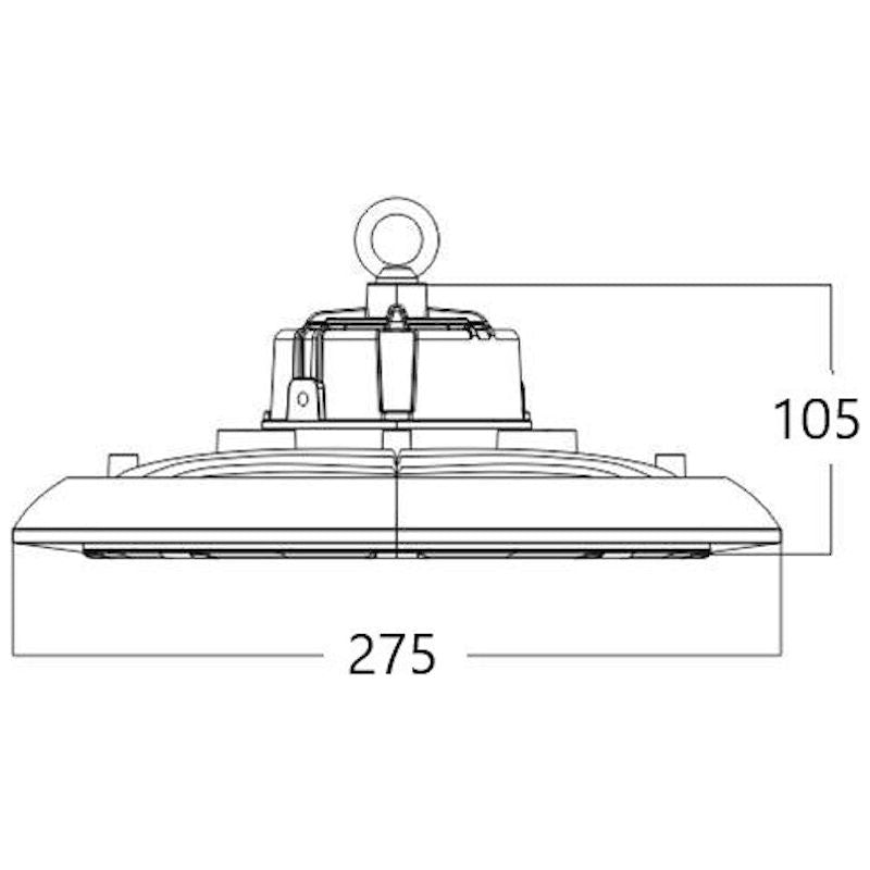 SYVÄSÄTEILIJÄ ONNBAY IP65 12000LM 100W 840 110D