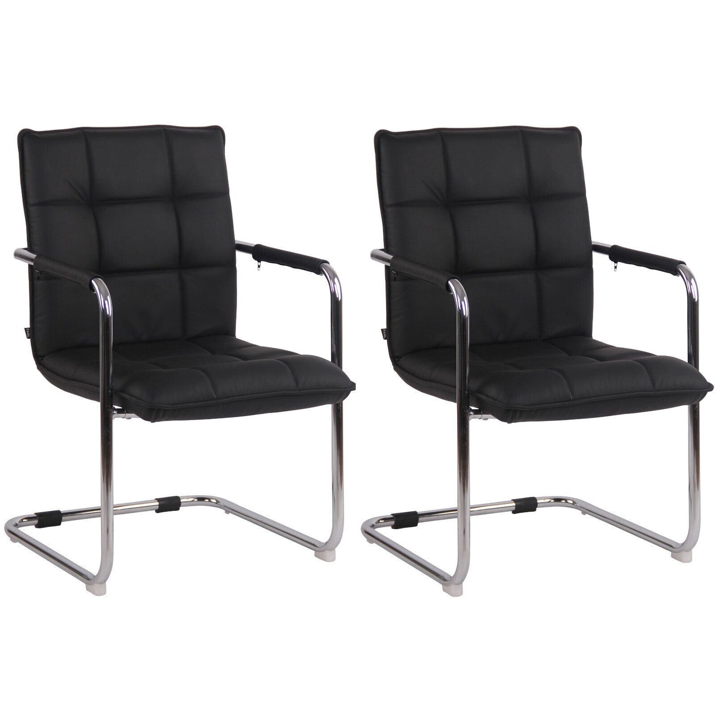 2 tuolin setti Gandia aitoa nahkaa