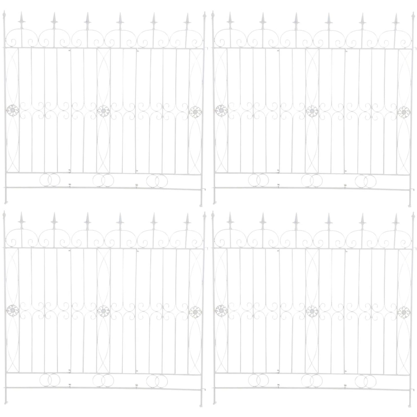 Sarja 4 puutarha-aitaa Chard