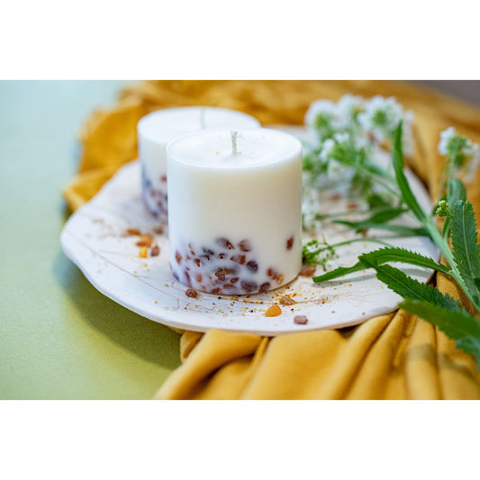 Hand-made Soy Wax Candle with Pine Scent