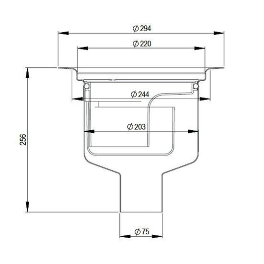 LATTIAKAIVO PYSTY PURUS HEAVY 75 R HST/RST
