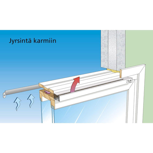 KORVAUSILMAVENTTIILI BIOBE VS-B 30