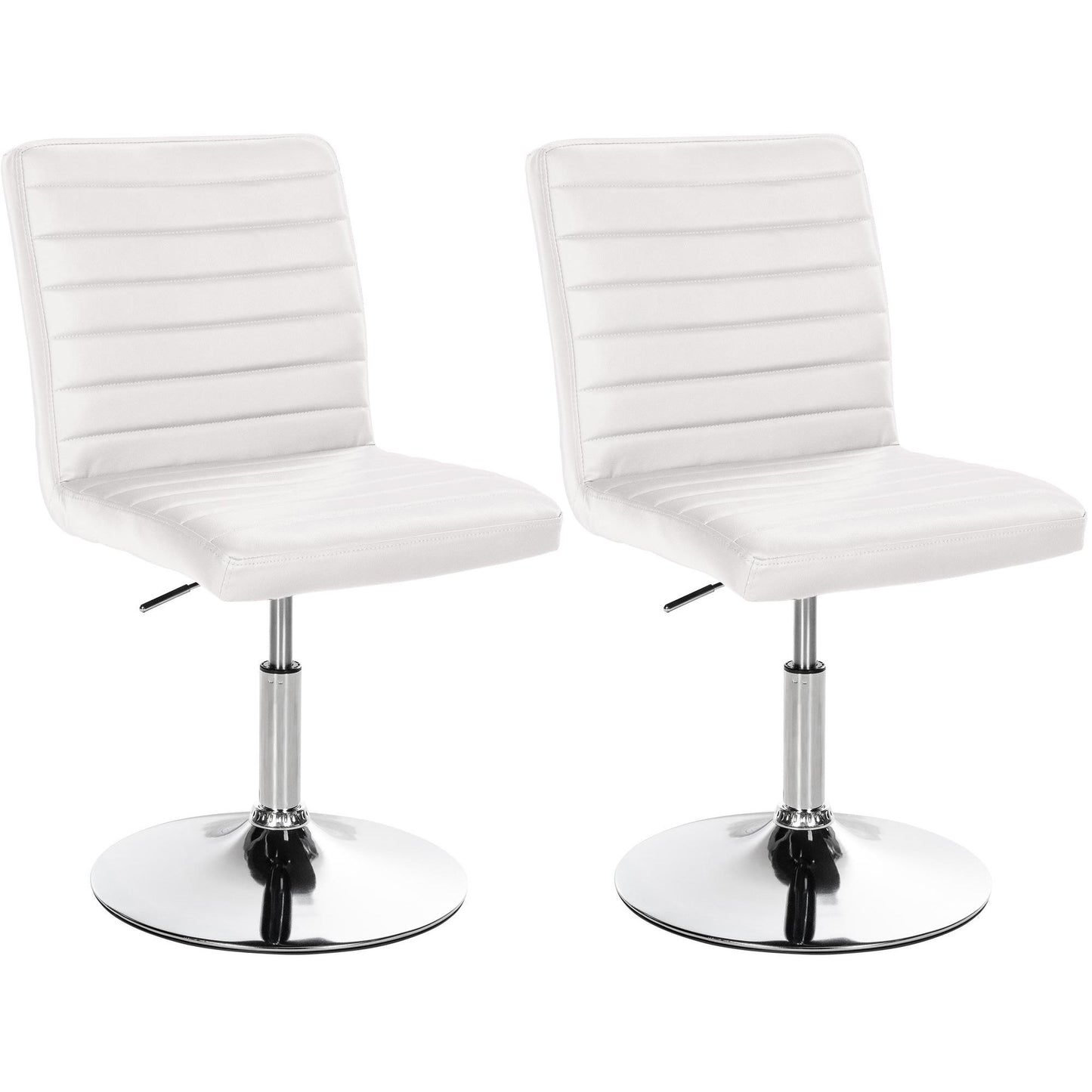 2 kpl Elvas keinonahkaisia ruokatuoleja