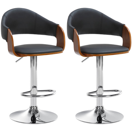 Setti 2 baarituolia Nilse keinonahkaa
