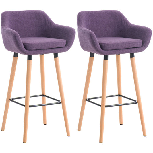 2 baarituolia Grant kangaspäällyksellä