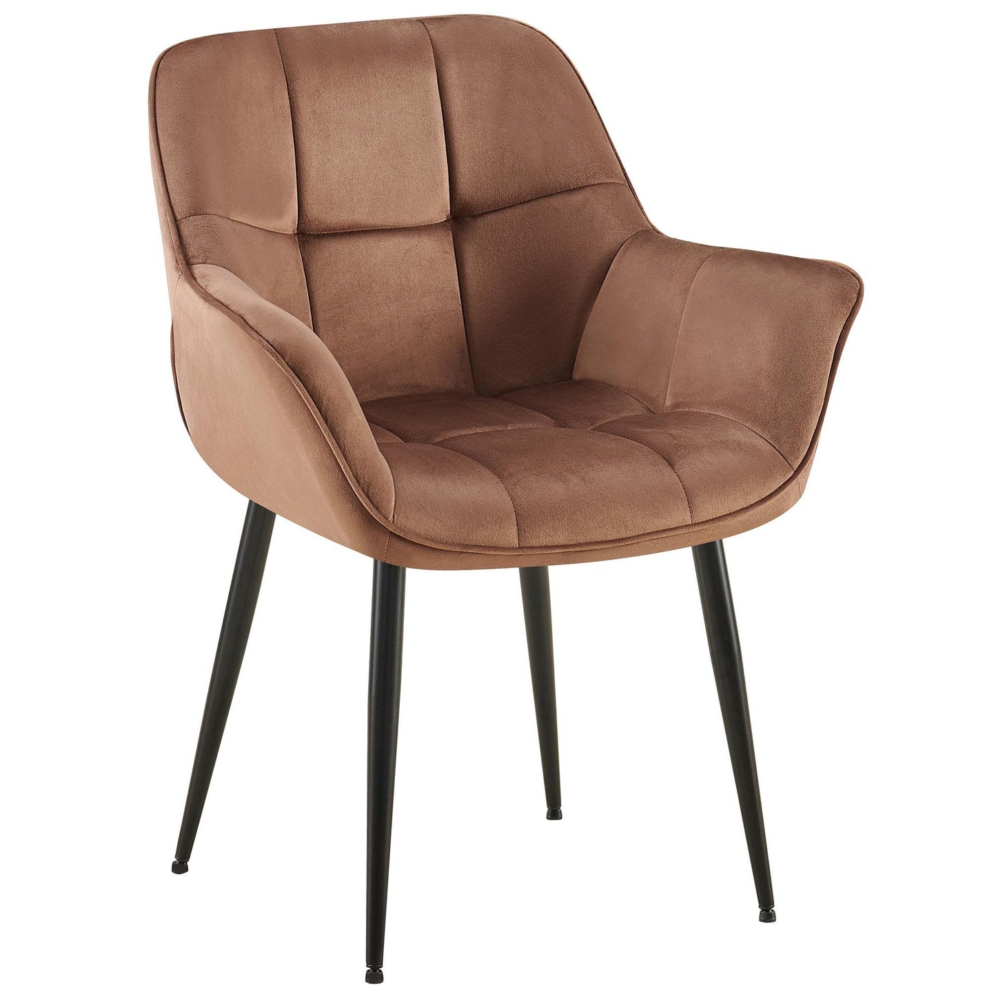 Roseville samettinen ruokatuoli