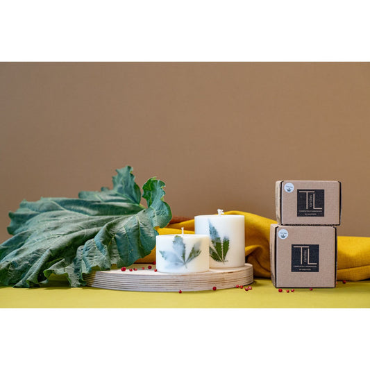 Hand-made Soy Wax Candle with Clary Sage Scent