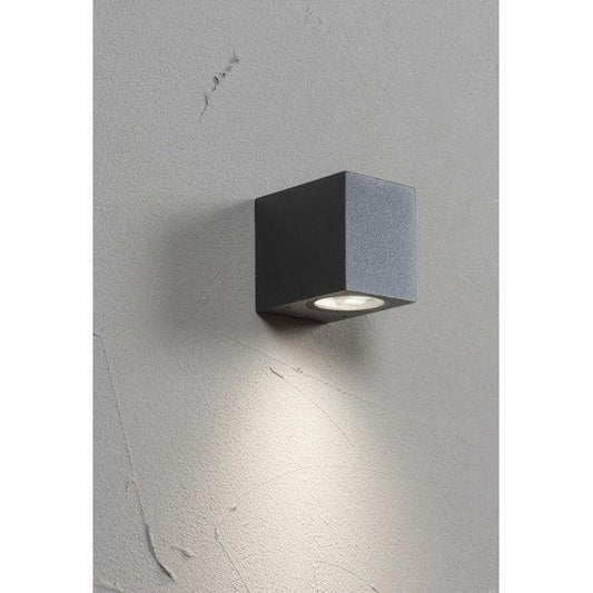 YLEISVALAISIN SEINÄ SUND IP44 GU10 GLC ANTRASIITTI