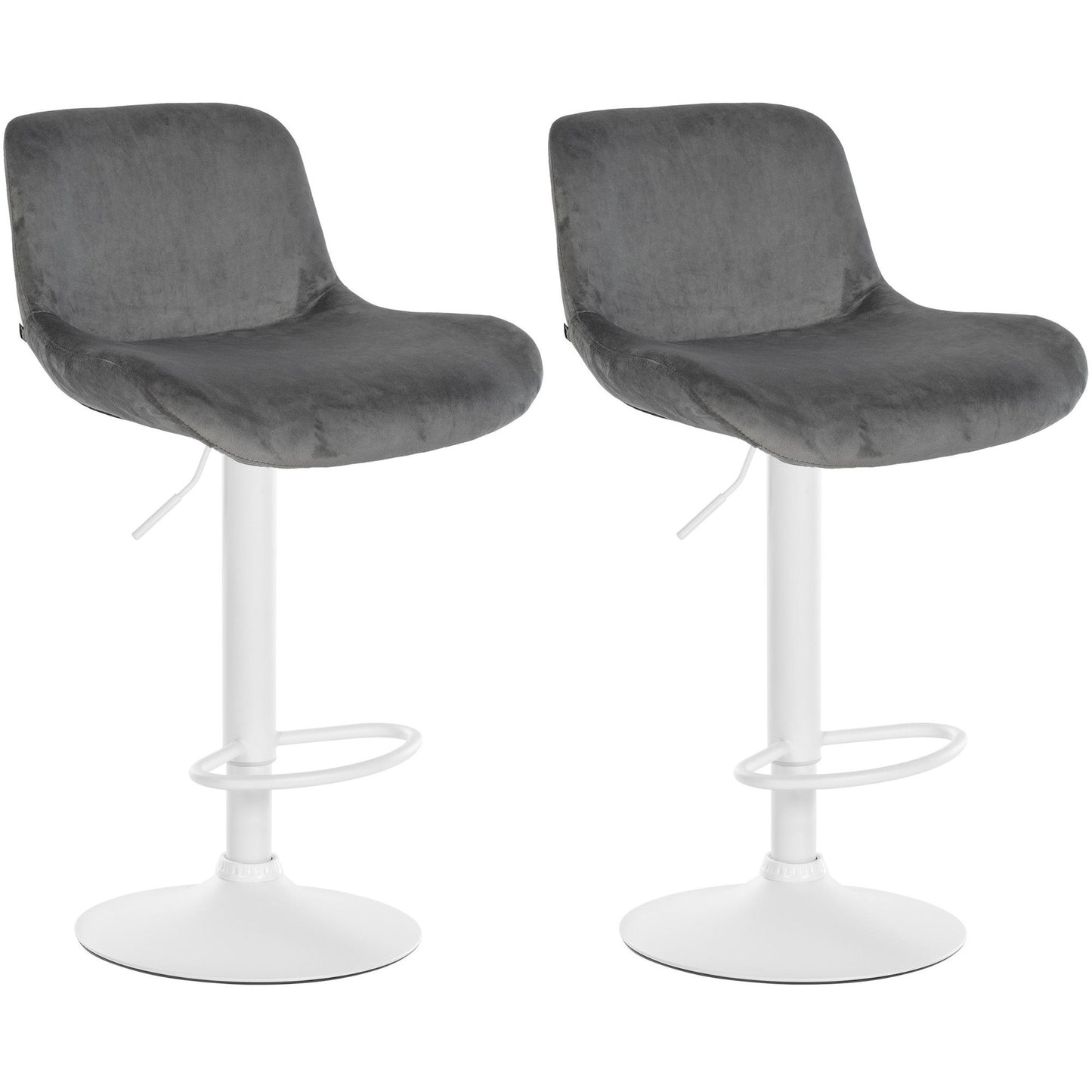 2 baarituolit Solon valkoinen