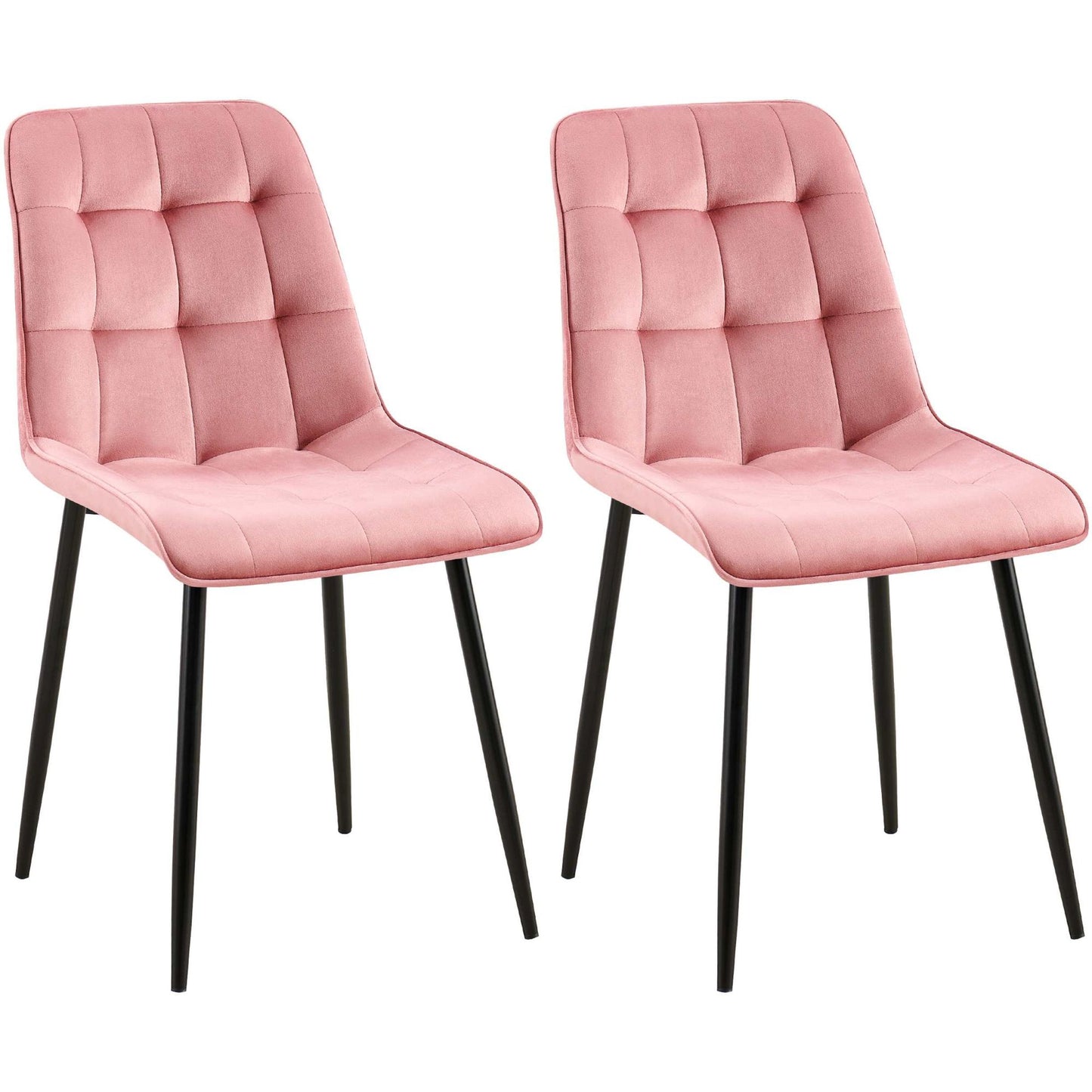 2 ruokapöydän tuolin setti Gifford samettipäällinen