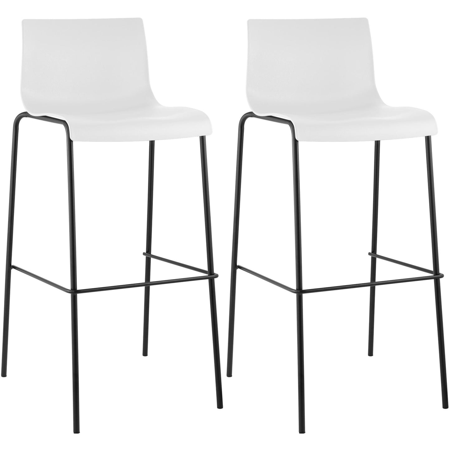 2 baarijakkaran setti Hoover muovinen 4 jalan runko