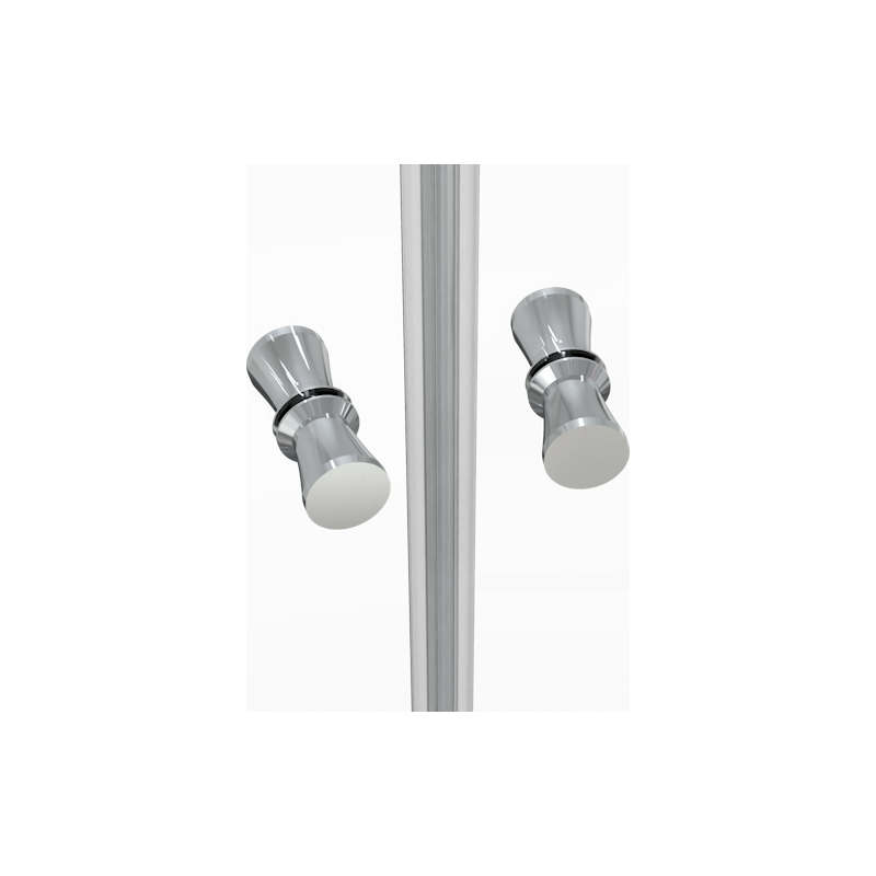 SUIHKUKAAPPI OPAL 9090 R KIRKAS LASI, CHECKER TAKALASIT (CNK056)
