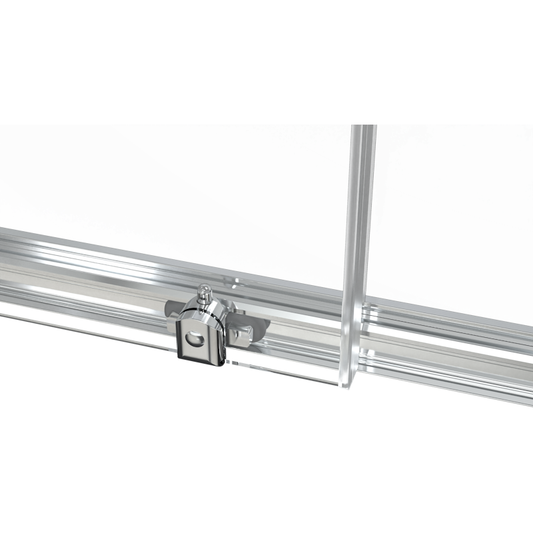 SUIHKUKAAPPI OPAL 8080 S KIRKAS LASI, CHECKER TAKALASIT (CNK061)