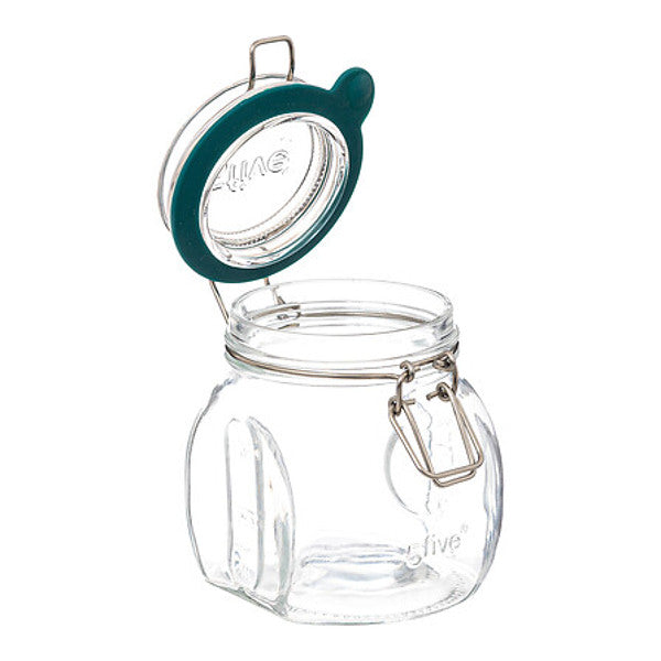 Lasipurkki ilmatiiviillä kannella (0,5l)
