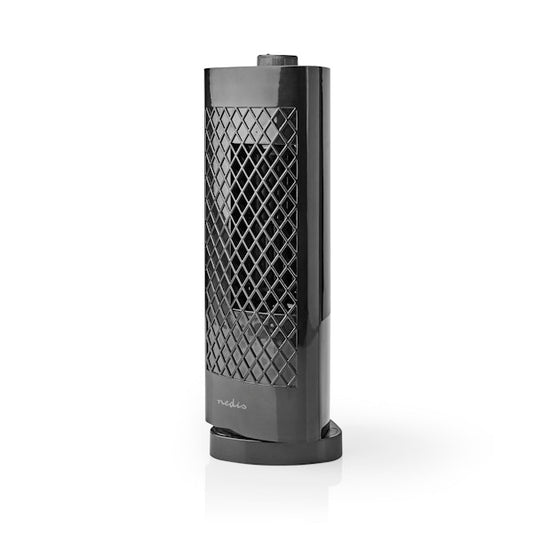 PÖYTÄTUULETIN NEDIS TORNI 33CM 25W 3-VAIHTEINEN MUSTA
