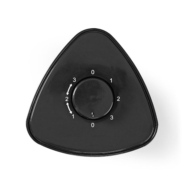PÖYTÄTUULETIN NEDIS TORNI 33CM 25W 3-VAIHTEINEN MUSTA