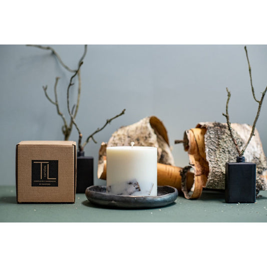 Hand-made Soy Wax Candle with Birch Scent