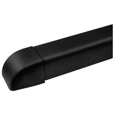 ASENNUSKANAVA ARTIPLASTIC 80X60 PÄÄTYKAPPALE MUSTA