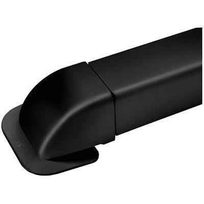 ASENNUSKANAVA ARTIPLASTIC 80X60 KULMALÄPIVIENTI MUSTA