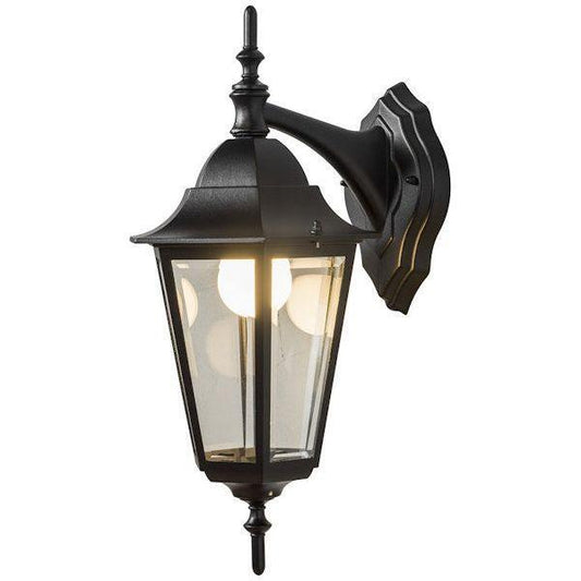 SEINÄVALAISIN ULKO KARTANO IP44 E27 GLC BK DOWN