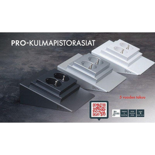 PISTORASIA PRO 2S/ 16A/ IP20/ PPJ/ VALKOINEN