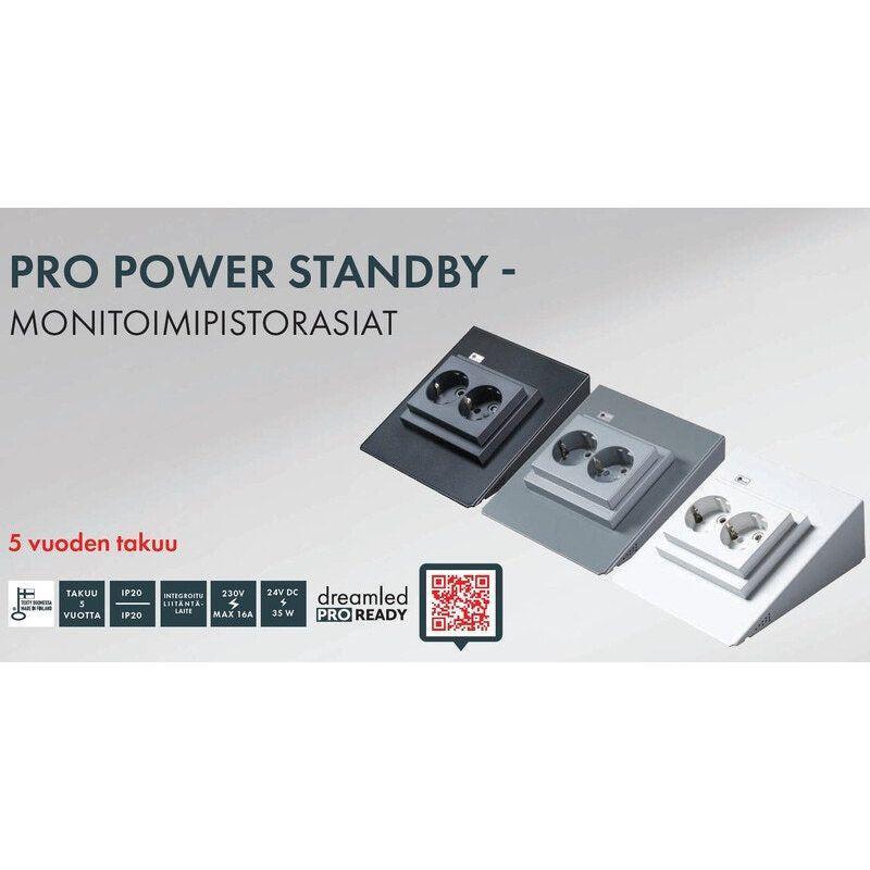 SÄH PRO POWER STANDBY 2S/16A/35W/IP20/PPJ/ VALKOINEN