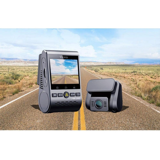 Kojelautakamera VIOFO A129 PRO DUO-G 4K + 1080p WiFi, GPS