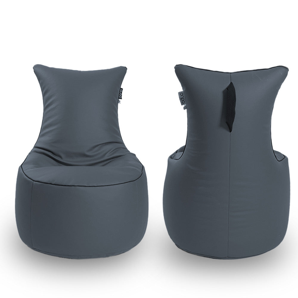 Säkkituoli Qubo™ Muff Papaya SOFT FIT