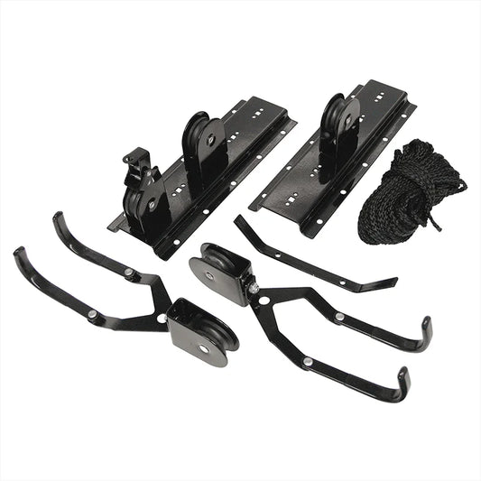 Kattoon kiinnitettävä pyöränostin/nosturi