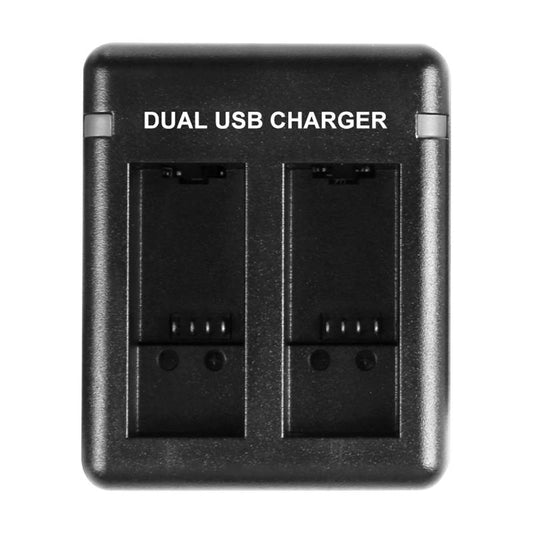 2-slot charger Puluz PU919B for GoPro Hero 9/10/11/12 - Kotikauppa